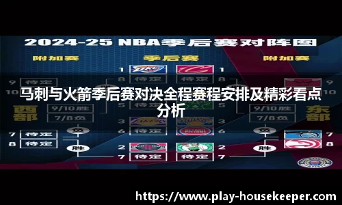 马刺与火箭季后赛对决全程赛程安排及精彩看点分析